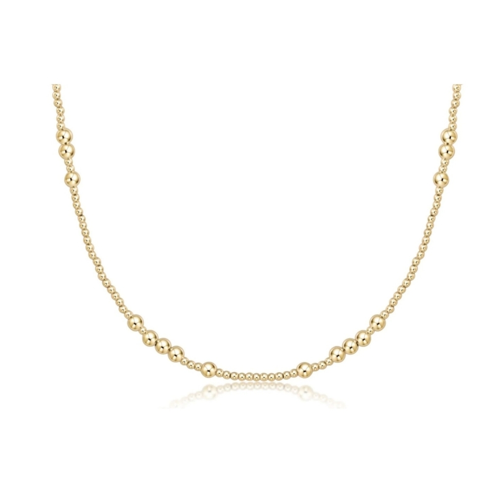 Hope unwritten gold choker